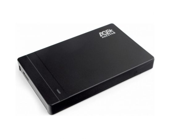 Внешний корпус AgeStar USB 3.0 2.5"" SATAIII HDD/SSD, пластик, чёрный UASP, 3UB2P3 (BLACK) 