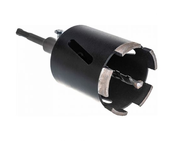 Сверло алмазное сегментное с переходником SDS+ по бетону 100х10 мм SKYWER SK-САСС100 