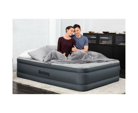 Надувная кровать Bestway Snugable Top 152х203х46 см, встроенный насос 220 В, до 300 кг 69075 BW 009022 – изображение 2