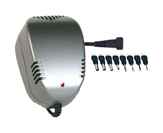 Адаптер/блок питания Robiton DN1000 1000мА нестабилизированный, 8 насадок BL1 04398 4398 – изображение 2