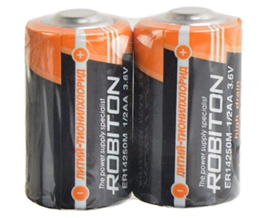 Элемент питания ROBITON 2шт. ER14250M- 1/2AA высокотоковый 16143 – изображение 2