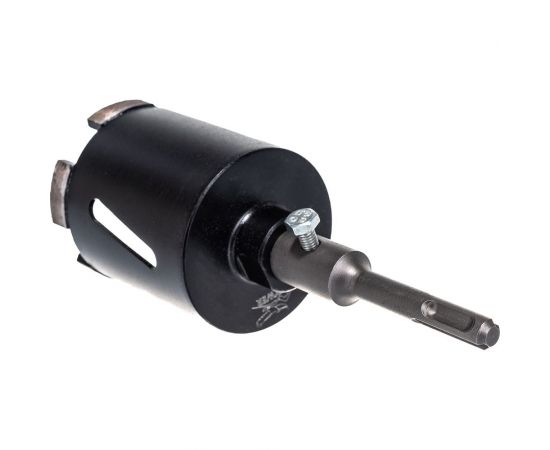 Сверло алмазное сегментное с переходником SDS+ по бетону 100х10 мм SKYWER SK-САСС100 – изображение 2