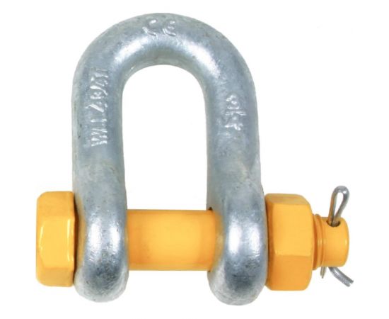 Прямая грузовая скоба Центр грузоподъемного оборудования DIN 834, с гайкой, Q=2 т 4687203388409 – изображение 2