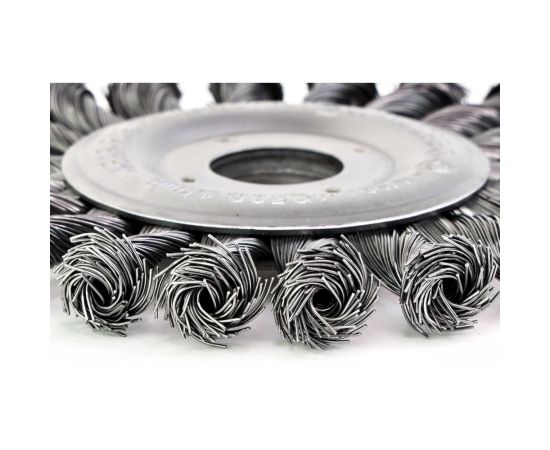 Щетка дисковая жгутовая 125x12x22.2 мм, ворс сталь 0.50 мм энаргит 0228 631 151 – изображение 3