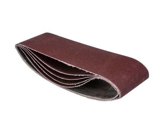 Ремень шлифовальный водостойкий 5 шт. (75х533 мм; Р180) FIT IT 39698 – изображение 3