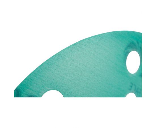 Круг абразивный на пленке GREEN (100 шт; 150 мм; P1000; 15 отверстий) RADEX 661516 – изображение 3