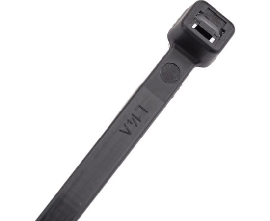 Нейлоновый хомут DKC 4.6х160 черный 100шт 25311SR – изображение 3