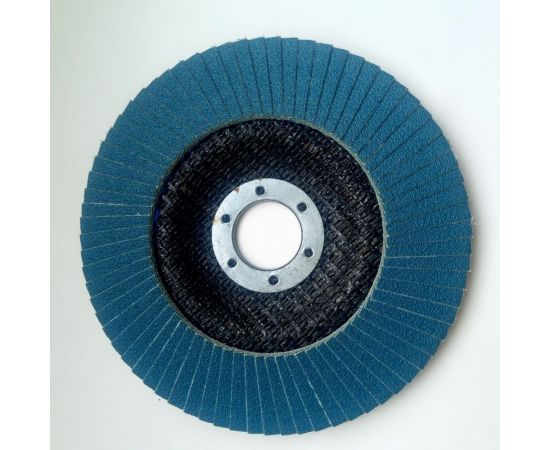 Круг лепестковый Starline 125x22 мм, R82B, P120 NORTON 78072716435 – изображение 3