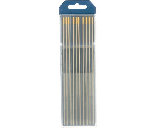 Электрод вольфрамовый WL-15 Gold (10 шт; 2.4x175 мм) для аргонодуговой сварки Fubag FB0014_24 – изображение 3