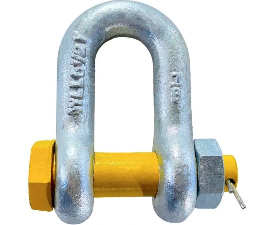 Прямая грузовая скоба Центр грузоподъемного оборудования DIN 834, с гайкой, Q=2 т 4687203388409 – изображение 4