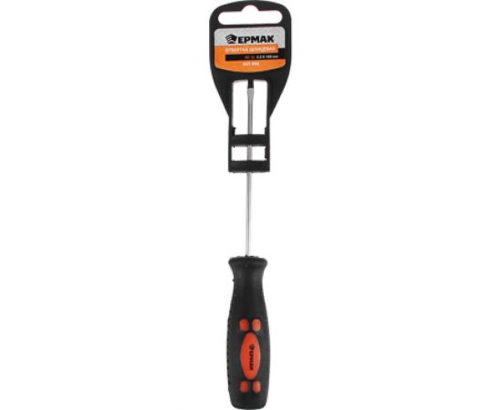 Отвертка с прорезиненной ручкой ЕРМАК SL 4x100мм (-) 651-094 – изображение 4