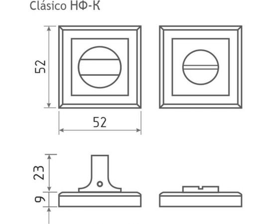 Сантехническая завертка НОРА-М НФ-К цвет-белый 17247 – изображение 4