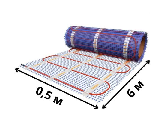 Нагревательный мат ТеплоСофт Профи 3м.кв. 450Вт с терморегулятором 3450 – изображение 4