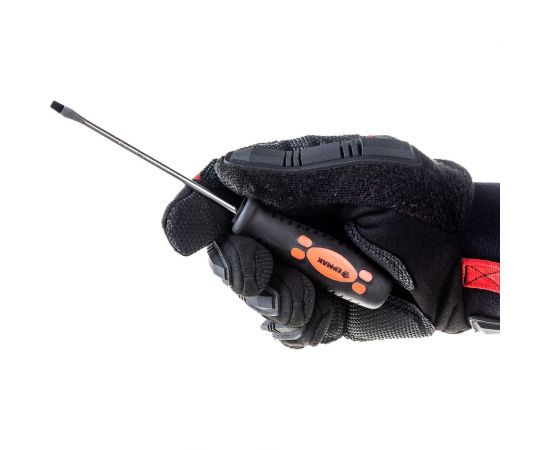 Отвертка с прорезиненной ручкой ЕРМАК SL 4x100мм (-) 651-094 – изображение 5