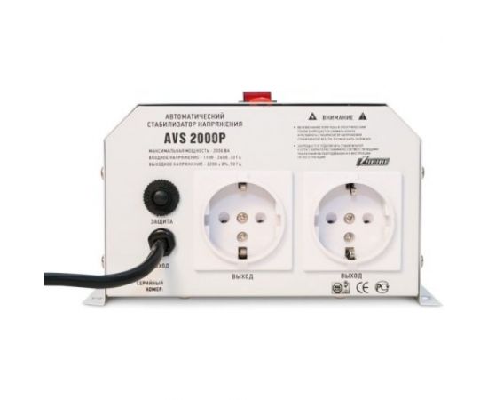 Настенный стабилизатор Powerman 1ф 2 кВА AVS 2000 P 6049486 – изображение 5