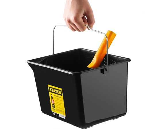Малярное пластмассовое ведро, 8 л STAYER 06092-08 – изображение 7