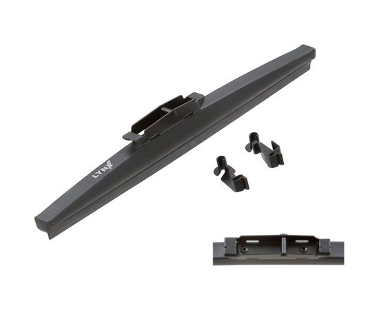 Зимняя щетка стеклоочистителя, задняя, 300 мм LYNXauto LW30DE 