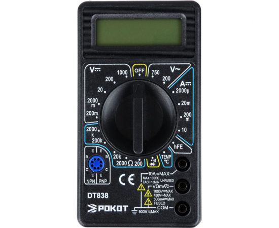 Цифровой мультиметр РОКОТ DT-838 660-016 