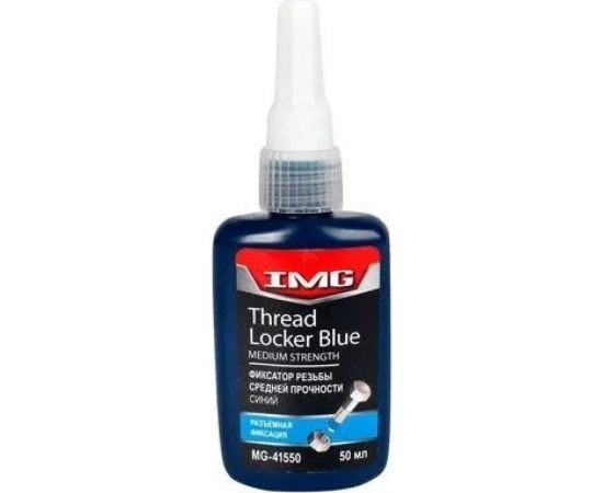 Фиксатор резьбовых соединений IMG многоцелевой, синий, 50 мл IMG MG-41550 