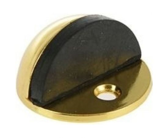 Дверной упор ТУНДРА U103GP, d=42 мм, h=23 мм, цвет золото 1866303 