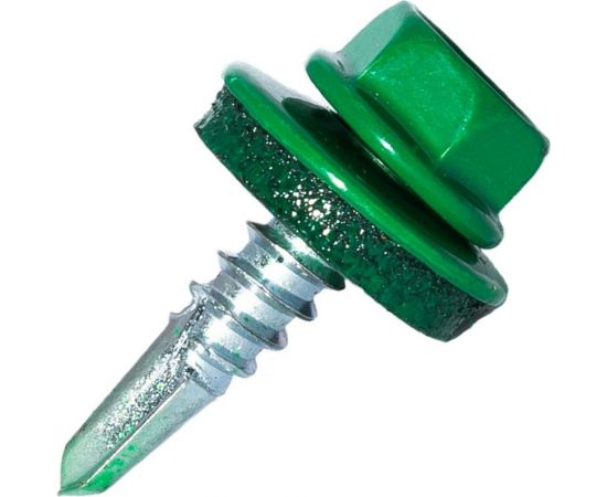 Самосверлящий винт HARDWEX ТМ HWX7-W-P9-5.5x19 мм, св.№3, RAL 6002, 250 шт. 5190000023637 