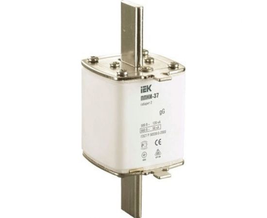 Плавкая вставка ППНИ-37 160А габарит 2 IEK DPP40-160 101329 