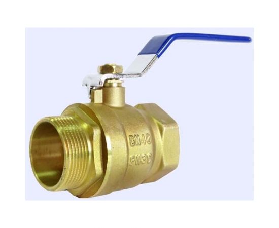 Шаровой кран RM 1 1/2 ВР-НР муфтовый ручка Ду40 Ру30 11Б27п1 RM-112FML 