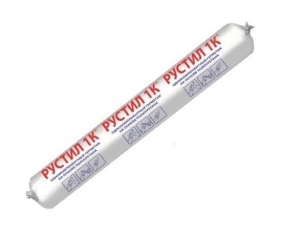 Полиуретановый герметик Рустил 1К, 600 мл, шоколад 61458212 