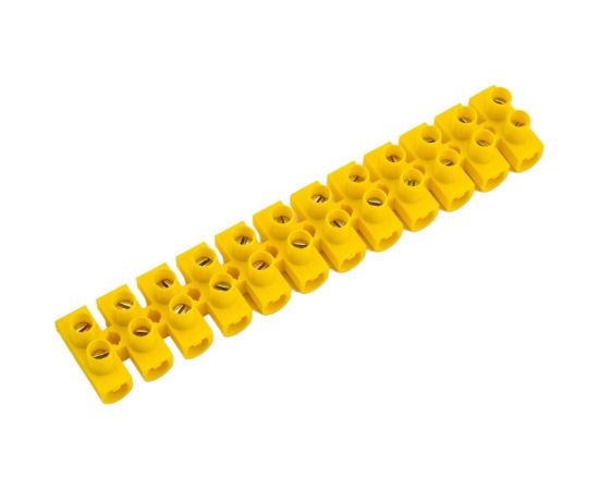 Клеммник IEK 12x4.0, ЗВИ-3, н/г. желтый UZV7-003-04 