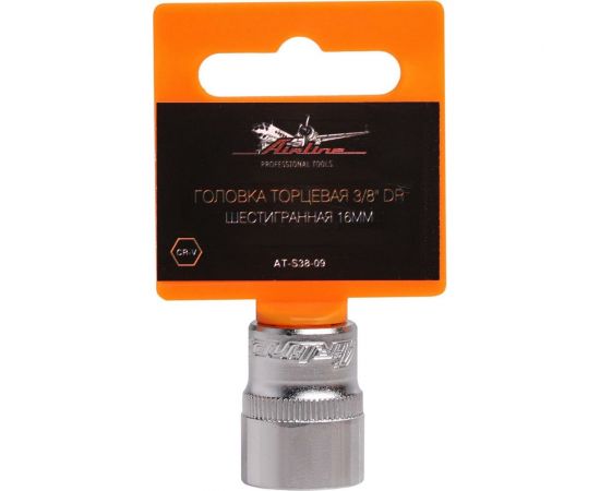 Головка торцевая шестигранная (16 мм; 3/8"" DR) Airline AT-S38-09 