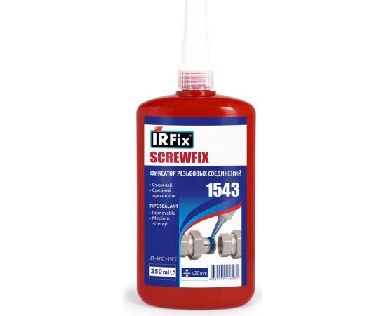 Анаэробный герметик IRFIX SCREWFIX 1543 250 мл 20080 