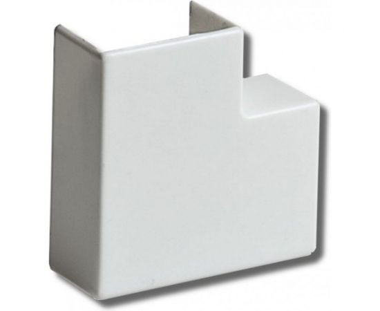 Плоский угол Ruvinil поворот на 90 градусов 20х10 белый ПВР-20х10 