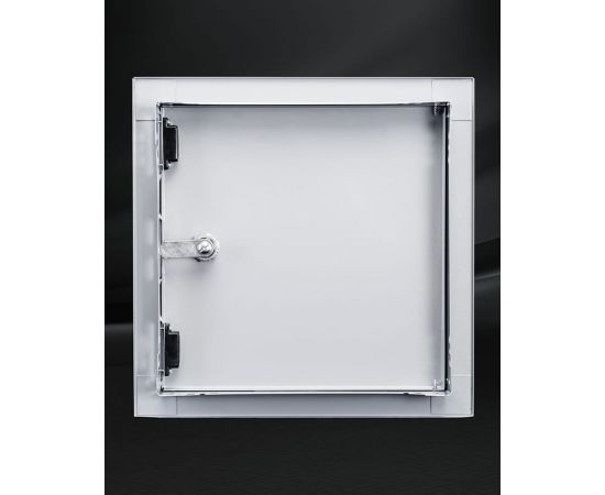 Ревизионная люк-дверца ВИЕНТО металлическая с замком 900x800 ДР9080МЗ – изображение 2