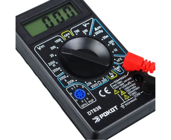 Цифровой мультиметр РОКОТ DT-838 660-016 – изображение 2