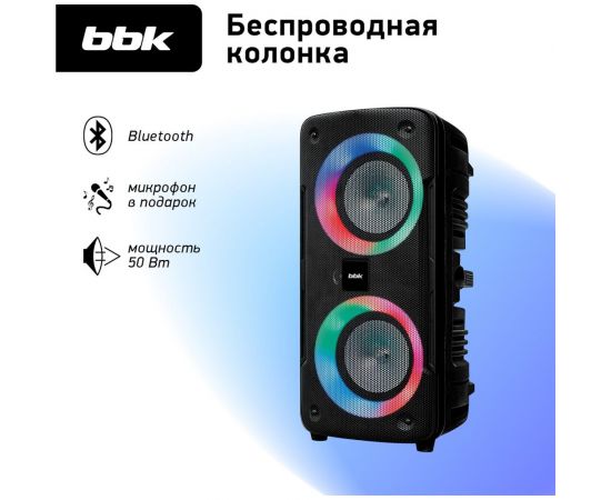 Музыкальная система bbk BTA802 черный ЦБ-00001443 – изображение 2