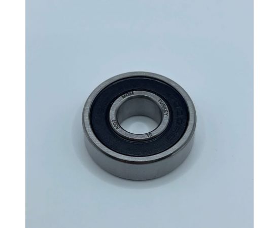 Радиальный шарикоподшипник MGM 6000 2RS сепаратор из листовой стали, двусторонние контактные уплотнения, 10x26x8 мм – изображение 3