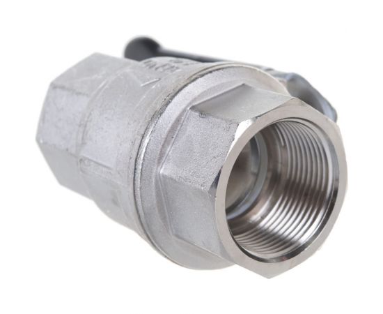 Шаровой кран RUB 1 1/4 DN40 PN40, ВР-ВР, серия BRESCIA S.33, промышленный, ручка S33G00 – изображение 4