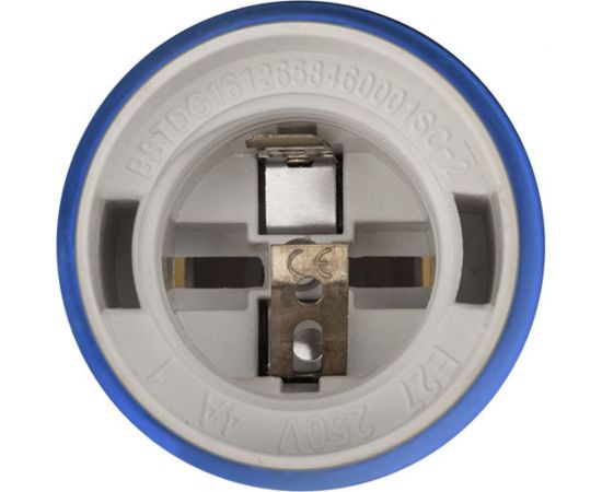 Патрон REXANT E27 силиконовый со шнуром 1 м синий 11-8885 – изображение 4