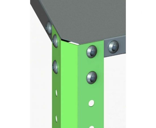 Стеллаж ООО Металекс Metalex AIR 2000x1200x400 6 полок SMAVI201240 – изображение 4