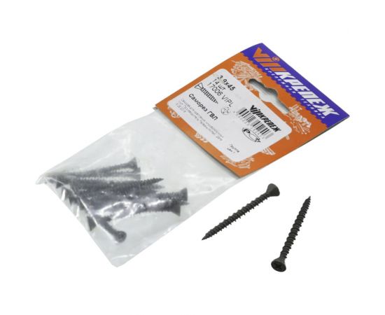 Саморез ГВЛ VIPкрепеж 3.9х45, 14 шт. 17006 VIPL – изображение 4