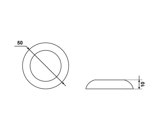 Накладка для цилиндрового механизма Аллюр ET-R1 MBN3242 графит 11206 – изображение 4
