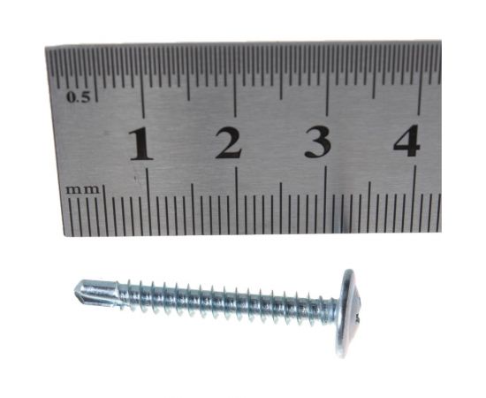 Саморез SWFS СВФС ШСММ прессшайба сверло 4,2х32, 1000шт тов-018213 – изображение 4