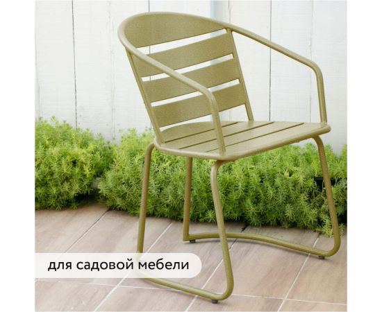 Быстросохнущая краска по металлу Elcon Smith с молотковым эффектом, бронза 2 кг 00-00461434 – изображение 6