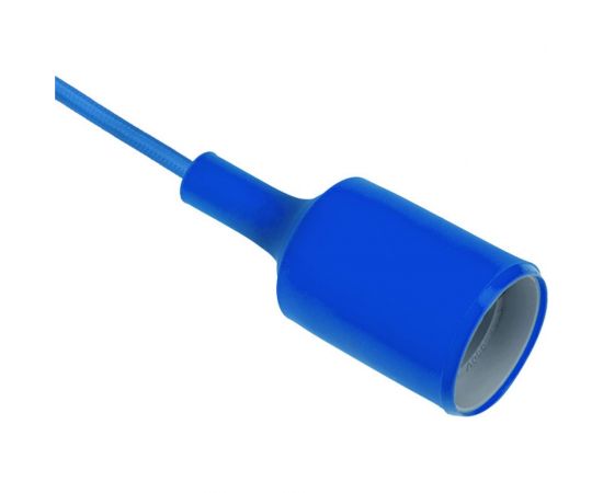 Патрон REXANT E27 силиконовый со шнуром 1 м синий 11-8885 – изображение 7