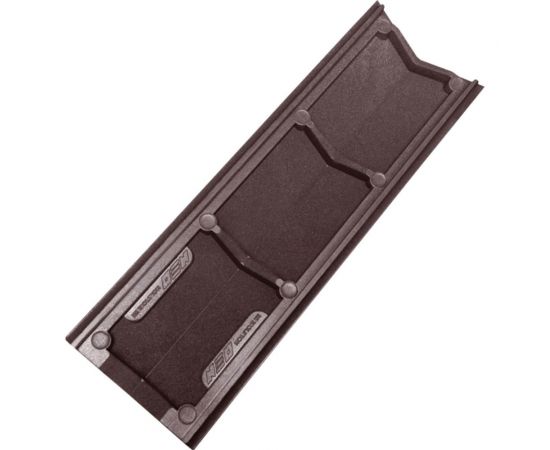 Парапет ППК на пролет забора в 0.5 кирпича Neoкомпозит Гибкая черепица, 500x130x15 мм, коричневый ПЗ-130 ГЧ К – изображение 9