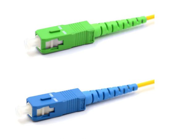 Оптический переходной патч-корд REXANT (SM), 9/125 (OS2) SC/APC-SC/UPC, (Simplex), LSZH, 7м 50-2061 