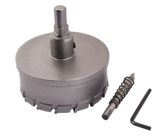 Коронка по металлу 80 мм с пластинами ВК8 WOLFSTAR cw00053 