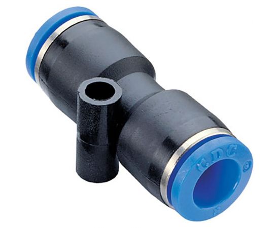 Фитинг прямой пластик 4 мм CDC Pneumatics PUC 04N 