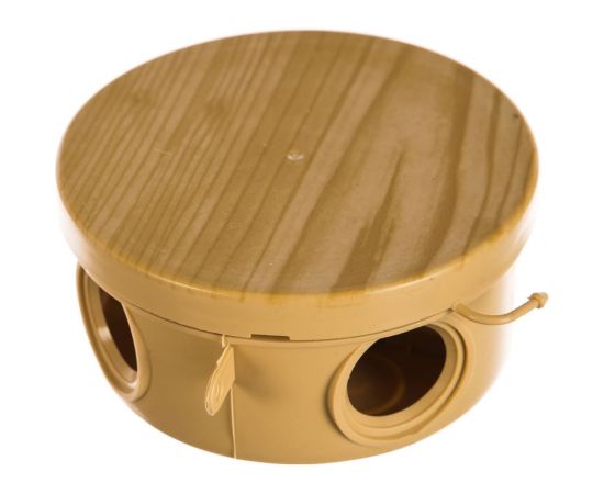 Распаечная коробка ЭРА открытой установки КОР 85х40мм, с гермовводами, 4 входа Б0043229 