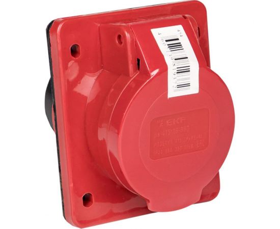 Кабельная розетка EKF 16А 3Р+N+Е IP44 скрытая 380В 415 ЭКФ ps-415-16-380 